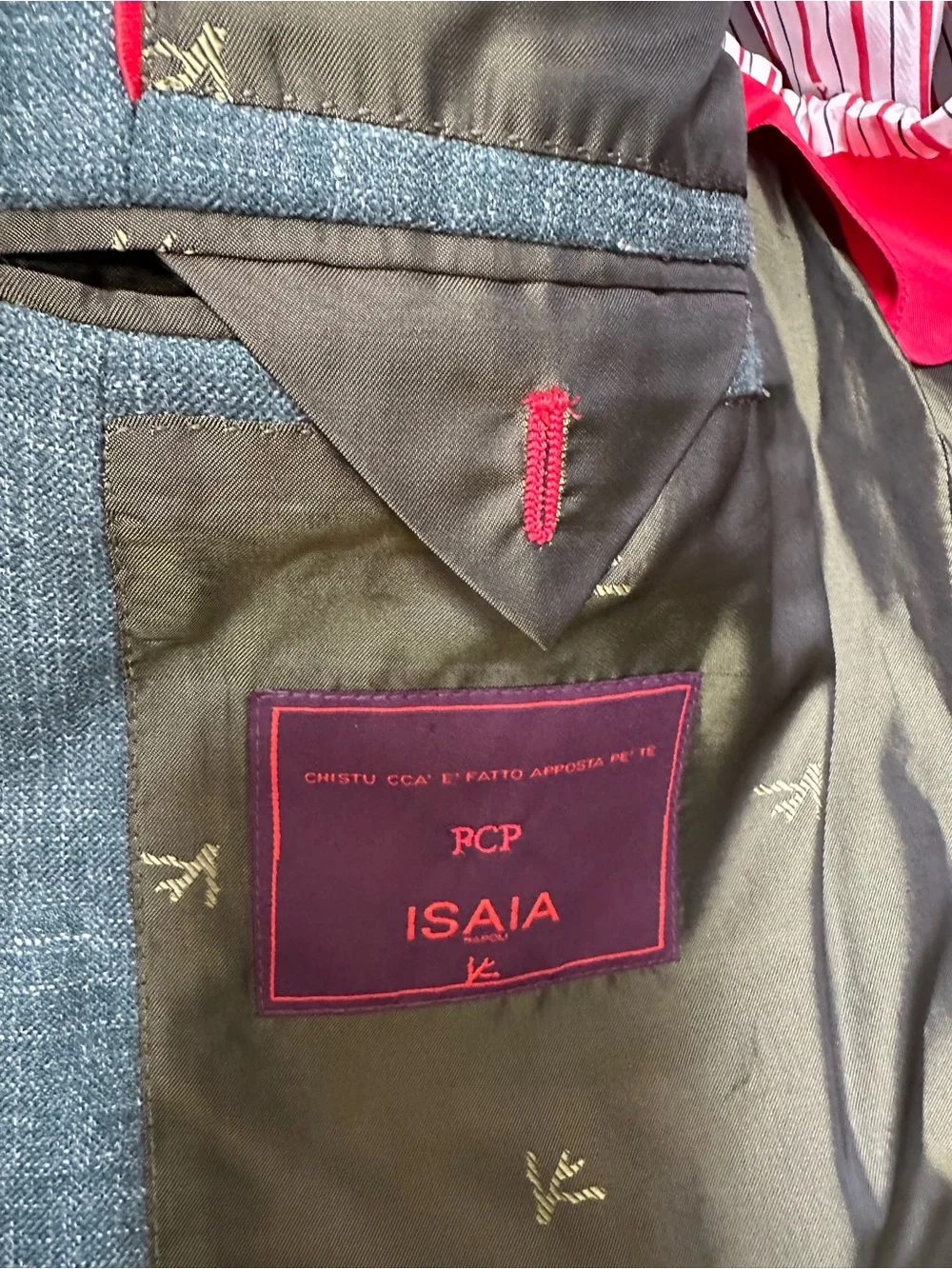 Isaia made italy